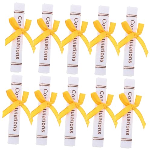 Toddmomy 50 Stück Mini Abschlusszertifikat Modelle Non Woven Bär Figurine Dekoration für Abschlussfeier Praktische und Langlebige Dekoration für Plüschbären und Kuchen Toddmomy 50 Stück Mini Abschlusszertifikat Modelle Non Woven Bär Figurine Dekoration für Abschlussfeier Praktische und Langlebige Dekoration für Plüschbären und Kuchen von Toddmomy