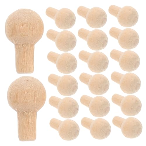 Toddmomy 50 Stück Miniaturgriff Türgriff Für Puppenhaus Puppenhaus-türknöpfe Khaki Holz Toddmomy 50 Stück Miniaturgriff Türgriff Für Puppenhaus Puppenhaus-türknöpfe Khaki Holz von Toddmomy