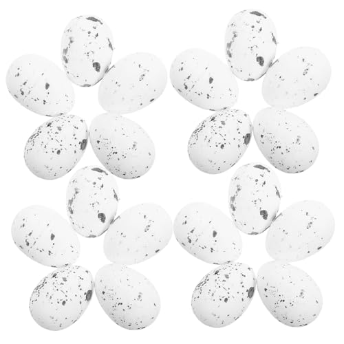 Toddmomy 50 Stück Ostereier aus Dekorative Eier für Ostern Partybedarf Fotorequisiten Füllmaterial für Geschenkkörbe Bastelzubehör Toddmomy 50 Stück Ostereier aus Dekorative Eier für Ostern Partybedarf Fotorequisiten Füllmaterial für Geschenkkörbe Bastelzubehör von Toddmomy