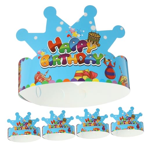 Toddmomy 50 Stück Papier Geburtstagskrone Partyhut Leicht als Foto Requisite Farbenfrohe Papierkronen für Faschingsparty und Geburtstagsfeier Geeignet Toddmomy 50 Stück Papier Geburtstagskrone Partyhut Leicht als Foto Requisite Farbenfrohe Papierkronen für Faschingsparty und Geburtstagsfeier Geeignet von Toddmomy