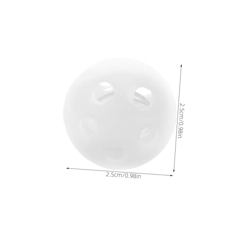 Toddmomy 50 Stück Plüschspielzeug Innenklingel Ersatz Glocken Klangkugeln für DIY Puppenzubehör Langlebige Sound Maker Einlagen für Spielzeugreparatur und Bastelprojekte von Toddmomy