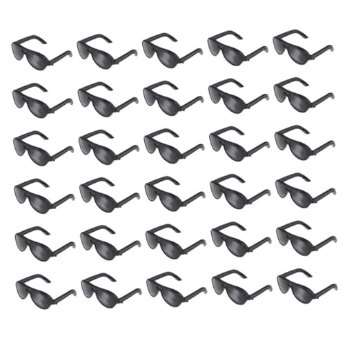 Toddmomy 50 Stück Puppenbrille Mini-Sonnenbrillen Basteln Puppe Puppen-requisitenbrille Mini-Sonnenbrillen- Miniatur-Brille Für Puppe Mini-Puppen-Brille Plastik Black Toddmomy 50 Stück Puppenbrille Mini-Sonnenbrillen Basteln Puppe Puppen-requisitenbrille Mini-Sonnenbrillen- Miniatur-Brille Für Puppe Mini-Puppen-Brille Plastik Black von Toddmomy