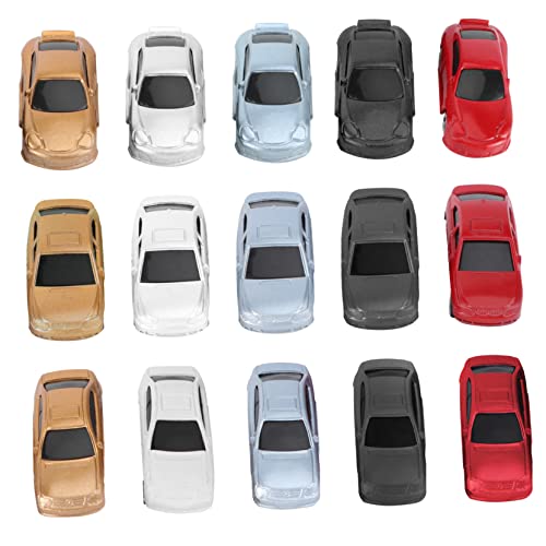 Toddmomy 50 Stück Sandtisch Modellautos für Layout Dekoration Realistische Simulation für Dioramen und Spielzeugauto Sammler von Toddmomy