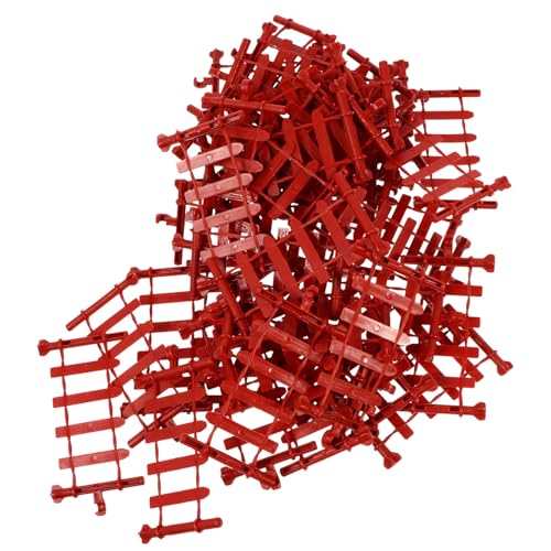 Toddmomy 50 Stück Simulationszaun Kunststoff Fencing Zubehör für DIY Farm und Zoo Dekoration für Bastelfreunde Kreative Gestaltungsmöglichkeiten Toddmomy 50 Stück Simulationszaun Kunststoff Fencing Zubehör für DIY Farm und Zoo Dekoration für Bastelfreunde Kreative Gestaltungsmöglichkeiten von Toddmomy