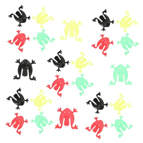 Toddmomy 50 Stück Teiliges Bunte Sprungfrösche aus Kunststoff Lustige Hüpfende Frösche für Outdoor für Jungen und Mädchen Pressspielzeug für Partys und Geschenke Toddmomy 50 Stück Teiliges Bunte Sprungfrösche aus Kunststoff Lustige Hüpfende Frösche für Outdoor für Jungen und Mädchen Pressspielzeug für Partys und Geschenke von Toddmomy
