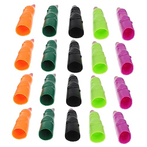 Toddmomy 50 Stück Teiliges Fake Hexenfinger Grün Orange und Schwarz Halloween Prank Requisiten für Kostüm und Cosplay Partys Langlebige Leichte Fingerabdeckungen für Gruselige Toddmomy 50 Stück Teiliges Fake Hexenfinger Grün Orange und Schwarz Halloween Prank Requisiten für Kostüm und Cosplay Partys Langlebige Leichte Fingerabdeckungen für Gruselige von Toddmomy