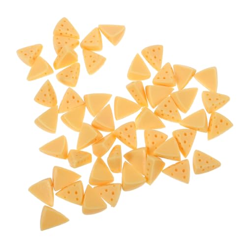Toddmomy 50 Stück Teiliges Lifelike Fake Cheese Dekorationen aus Resin für DIY Bastelprojekte Mini Dessert Ornament Charms zum Verzieren von Handyhüllen Schmuck und Kreativarbeiten Toddmomy 50 Stück Teiliges Lifelike Fake Cheese Dekorationen aus Resin für DIY Bastelprojekte Mini Dessert Ornament Charms zum Verzieren von Handyhüllen Schmuck und Kreativarbeiten von Toddmomy