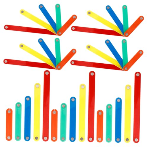 Toddmomy 50 Stück Teiliges Magnetisches Verschiedene Längen Lernspielzeug für Grundschule Fördert Kreatives Formenbauen und Interaktives Mathematikverständnis Kunststoff Toddmomy 50 Stück Teiliges Magnetisches Verschiedene Längen Lernspielzeug für Grundschule Fördert Kreatives Formenbauen und Interaktives Mathematikverständnis Kunststoff von Toddmomy