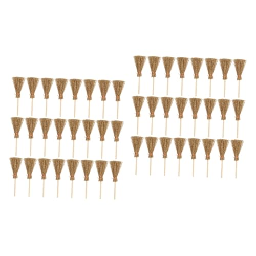 Toddmomy 50 Stück Teiliges Mini Puppenhaus Besen Dekorative Miniatur Besen für Puppenhaus Mikro Landschaft DIY Handwerk Geeignet für Erwachsene Lebensechte Mini Requisiten Toddmomy 50 Stück Teiliges Mini Puppenhaus Besen Dekorative Miniatur Besen für Puppenhaus Mikro Landschaft DIY Handwerk Geeignet für Erwachsene Lebensechte Mini Requisiten von Toddmomy