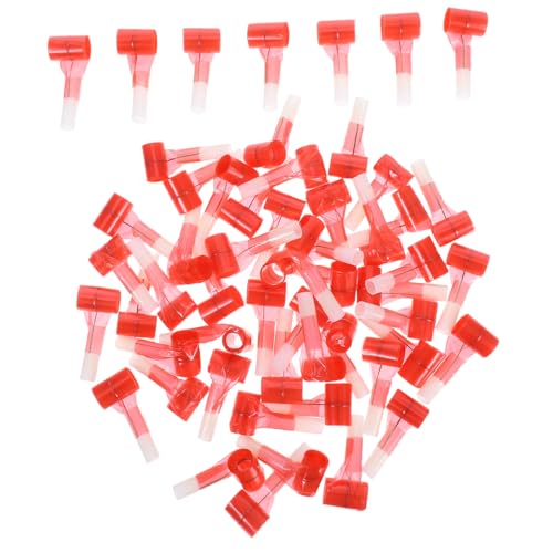 Toddmomy 50 Stück Teiliges Party-Blowout Lustigen Reptilien-schnalztönen Bunte Noisemaker und Pfeifen für Kindergeburtstag Interaktives für Mädchen und Jungen für Feierlichkeiten und von Toddmomy