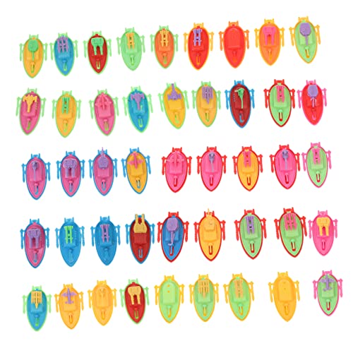 Toddmomy 50 Stück Teiliges Plastikboot ohne Scharfe Kanten Leichtes Design für Einfache Handhabung Gemischt Wasserspielzeug für Kleinkinder und Zufällige Farbe Toddmomy 50 Stück Teiliges Plastikboot ohne Scharfe Kanten Leichtes Design für Einfache Handhabung Gemischt Wasserspielzeug für Kleinkinder und Zufällige Farbe von Toddmomy
