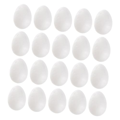 Toddmomy 50 Stück Teiliges Schaumstoff Eiermodelle DIY Dekorationen für Ostern Handbemalbar Realistische Eierformen Bastelbedarf für Zuhause Restaurant und Party Toddmomy 50 Stück Teiliges Schaumstoff Eiermodelle DIY Dekorationen für Ostern Handbemalbar Realistische Eierformen Bastelbedarf für Zuhause Restaurant und Party von Toddmomy