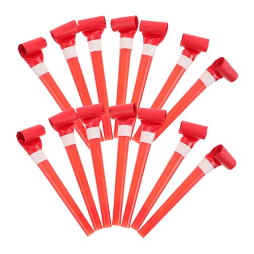 Toddmomy 50 Stück Trillerpfeifen Kunststoff Partycheering Zubehör Geburtstagsfeier Sommer Hochzeit Rotes Musikspielzeug für Kreative Toddmomy 50 Stück Trillerpfeifen Kunststoff Partycheering Zubehör Geburtstagsfeier Sommer Hochzeit Rotes Musikspielzeug für Kreative von Toddmomy