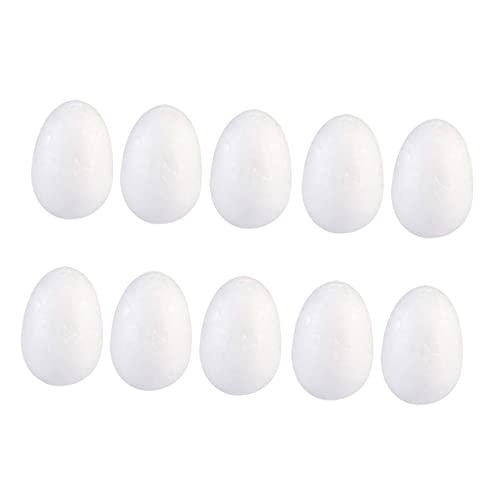 Toddmomy 50 Stück Weiße Styroporeier für Ostern DIY Basteln Stabile Glatte Schaumstoff Eier zum Bemalen und Dekorieren Kreativset für Familienfest Toddmomy 50 Stück Weiße Styroporeier für Ostern DIY Basteln Stabile Glatte Schaumstoff Eier zum Bemalen und Dekorieren Kreativset für Familienfest von Toddmomy