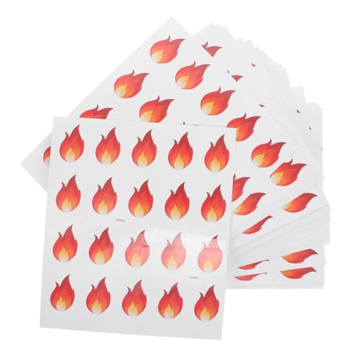 Toddmomy 500 Pcs Flammenabziehbilder Kleberfeueraufkleber Würzige Aufkleber -Etiketten Heiße Lebensmittel Warnaufkleber Heiße Sauce -Etiketten Aufkleber Für Würzige Lebensmittelgeschäfte Toddmomy 500 Pcs Flammenabziehbilder Kleberfeueraufkleber Würzige Aufkleber -Etiketten Heiße Lebensmittel Warnaufkleber Heiße Sauce -Etiketten Aufkleber Für Würzige Lebensmittelgeschäfte von Toddmomy