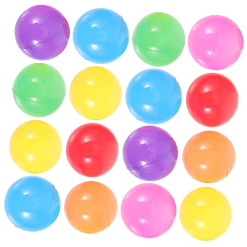 Toddmomy 50Stücke Kunststoff Ozeanbälle für Ballgruben und Pools Farbenfrohes Badespielzeug für Spaß im Wasser Toddmomy 50Stücke Kunststoff Ozeanbälle für Ballgruben und Pools Farbenfrohes Badespielzeug für Spaß im Wasser von Toddmomy