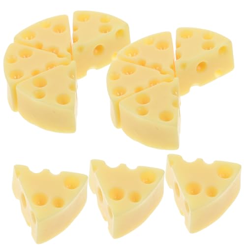 Toddmomy 50Stücke Modell Realistische Harzkäse Lebensmittelmodelle Dekorative Käseornamente für Fotografie und Langlebig und Leicht Toddmomy 50Stücke Modell Realistische Harzkäse Lebensmittelmodelle Dekorative Käseornamente für Fotografie und Langlebig und Leicht von Toddmomy