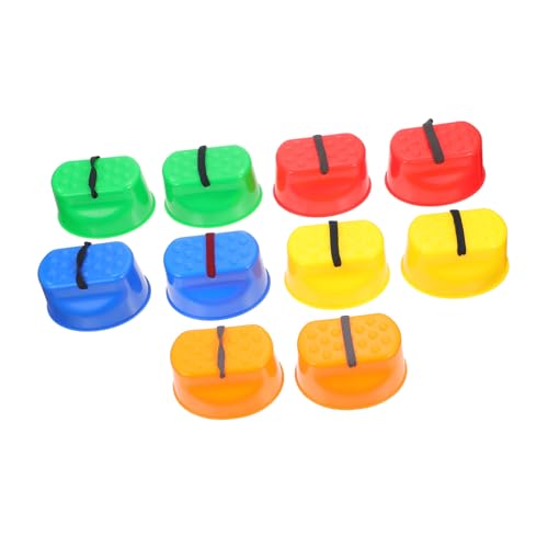 Toddmomy 5paare Junge Mädchen Stelzen Bunte Eimer Plastikstelzen Spielzeug Für Frühes Gleichgewichtstraining Balance Fähigkeit Entwicklung Toddmomy 5paare Junge Mädchen Stelzen Bunte Eimer Plastikstelzen Spielzeug Für Frühes Gleichgewichtstraining Balance Fähigkeit Entwicklung von Toddmomy