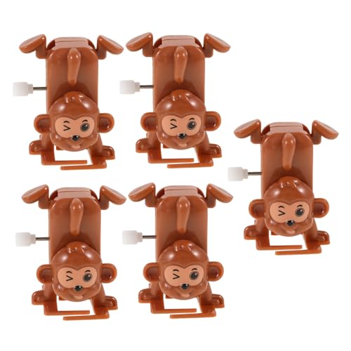 Toddmomy 5Stücke Aufzieh Lustige Tierspielzeuge Mit Frühlingsmechanismus Für Partygeschenke Spielspaß von Toddmomy