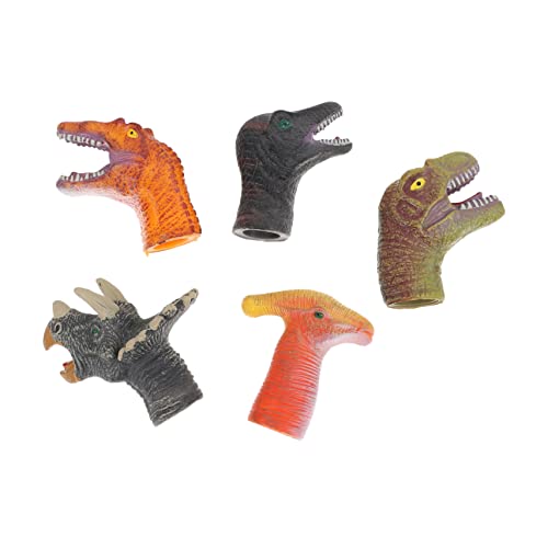 Toddmomy 5Stücke Fingerpuppen Dinosaurier Kreative Handpuppen für Interaktives zur Frühkindlichen Bildung Fördert Fantasie Dinosaurier für Kleine Toddmomy 5Stücke Fingerpuppen Dinosaurier Kreative Handpuppen für Interaktives zur Frühkindlichen Bildung Fördert Fantasie Dinosaurier für Kleine von Toddmomy