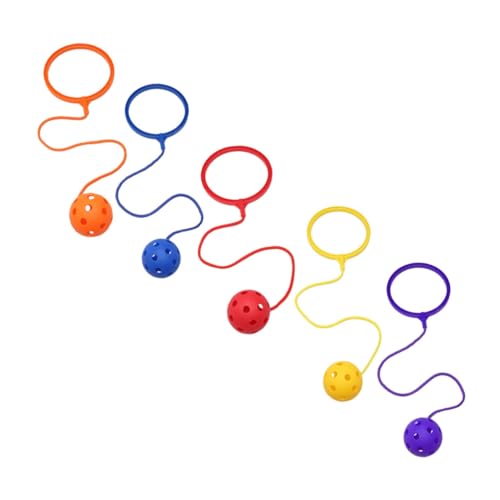 Toddmomy 5Stücke Jump Ball für Knöchelspielzeug Zufälliger Farbe Fördert Koordination Balance für Outdoor Aktivitäten von Toddmomy