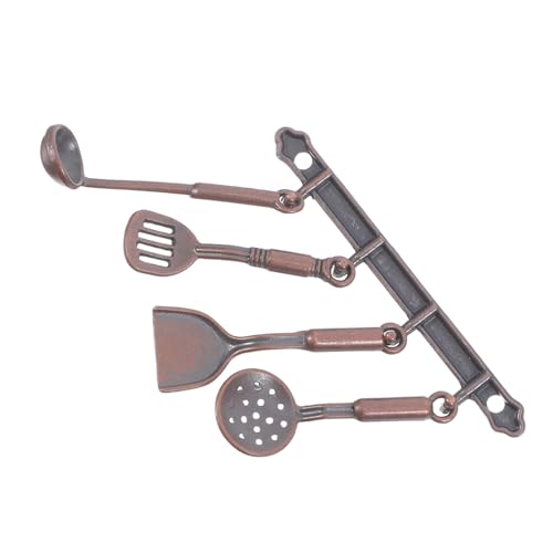 Toddmomy 5Stücke Küchenzubehör aus Metall Puppenhaus Küchenutensilien Farbe für DIY Puppenstubenmöbel und Dekoration Toddmomy 5Stücke Küchenzubehör aus Metall Puppenhaus Küchenutensilien Farbe für DIY Puppenstubenmöbel und Dekoration von Toddmomy