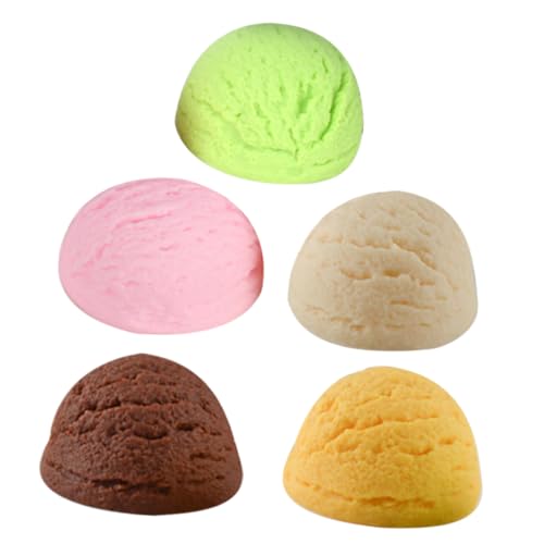 Toddmomy 5Stücke Lebensechte Eiskugeln Aus Realistische Eiskugelmodelle Für Dessertläden Und Dekorationen Leuchtende Farben Und Einfach Zu Bedienen Toddmomy 5Stücke Lebensechte Eiskugeln Aus Realistische Eiskugelmodelle Für Dessertläden Und Dekorationen Leuchtende Farben Und Einfach Zu Bedienen von Toddmomy