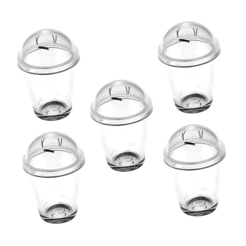 Toddmomy 5Stücke Mini Kaffeetassen Transparente Strohhalmbecher für Mini Hausdekoration Figuren für Milch Tee und Wasser Vielseitig Einsetzbar für Sammler Toddmomy 5Stücke Mini Kaffeetassen Transparente Strohhalmbecher für Mini Hausdekoration Figuren für Milch Tee und Wasser Vielseitig Einsetzbar für Sammler von Toddmomy