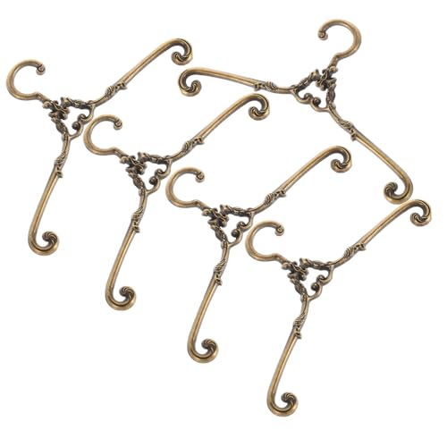 Toddmomy 5Stücke Puppen Kleiderbügel aus Stabilem für Puppenhaus Puppenbekleidungsbügel mit Glatter Oberfläche zum Aufhängen von Puppenkleidern und Zubehör Toddmomy 5Stücke Puppen Kleiderbügel aus Stabilem für Puppenhaus Puppenbekleidungsbügel mit Glatter Oberfläche zum Aufhängen von Puppenkleidern und Zubehör von Toddmomy