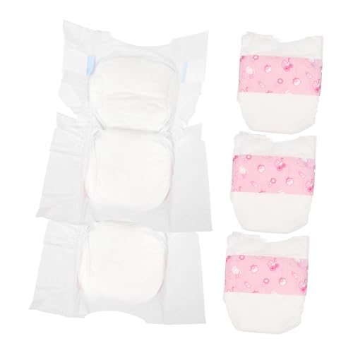 Toddmomy 5Stücke Puppenwindeln für Babypuppen Wiederverwendbar Weiche Simulationswindeln Zubehör für Rollenspiele Passend für Verschiedene Puppenmodelle Toddmomy 5Stücke Puppenwindeln für Babypuppen Wiederverwendbar Weiche Simulationswindeln Zubehör für Rollenspiele Passend für Verschiedene Puppenmodelle von Toddmomy