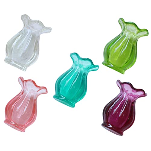 Toddmomy 5Stücke Vase Realistische Und Resin Pflanzer Für Puppenhaus Dekoration Für Tischdeko Und Micro Landscape Requisiten von Toddmomy