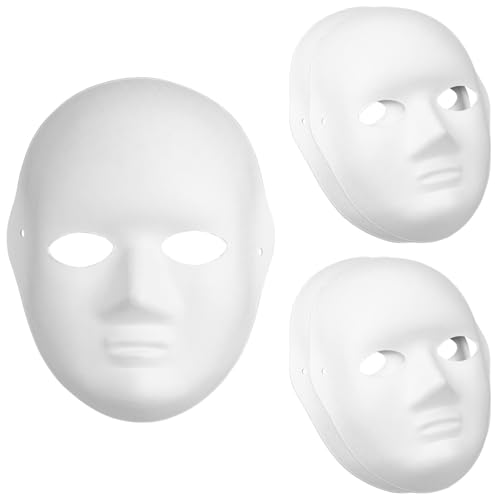 Toddmomy 5stücke Diy Weiße Papiermasken Blank Maske Für Halloween Cosplay Maskerade Leicht Sicher Und Individuell Gestaltbar Für Partys Und Gruppenveranstaltungen Toddmomy 5stücke Diy Weiße Papiermasken Blank Maske Für Halloween Cosplay Maskerade Leicht Sicher Und Individuell Gestaltbar Für Partys Und Gruppenveranstaltungen von Toddmomy