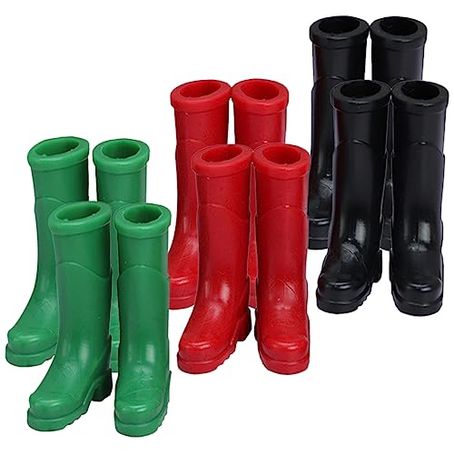 Toddmomy 6paare Miniatur Schuhe Für Puppenhäuser Gummistiefel Und Deko Zubehör Für Miniaturhäuser Spielzeug Und Tischdekoration Hochwertiges Kunststoffmaterial Und Langlebig Toddmomy 6paare Miniatur Schuhe Für Puppenhäuser Gummistiefel Und Deko Zubehör Für Miniaturhäuser Spielzeug Und Tischdekoration Hochwertiges Kunststoffmaterial Und Langlebig von Toddmomy