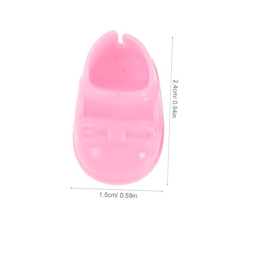 Toddmomy 6 Paare Mini Puppenschuhe Flache Schuhe für Tiny Dolls Puppenhaus Zubehör Je Charmante Miniatur Flat Shoes für Kreative Toddmomy 6 Paare Mini Puppenschuhe Flache Schuhe für Tiny Dolls Puppenhaus Zubehör Je Charmante Miniatur Flat Shoes für Kreative von Toddmomy