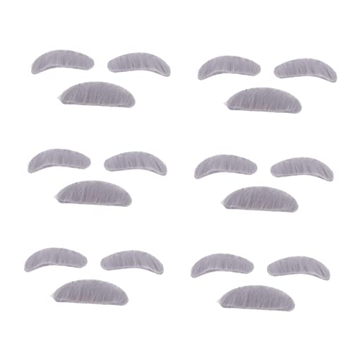 Toddmomy 6 Sätze Teiliges Selbstklebende Falsche Augenbrauen und Schnurrbärte Realistische Halloween Kostüm Accessoires für Erwachsene für Party Karneval und Rollenspiele Toddmomy 6 Sätze Teiliges Selbstklebende Falsche Augenbrauen und Schnurrbärte Realistische Halloween Kostüm Accessoires für Erwachsene für Party Karneval und Rollenspiele von Toddmomy