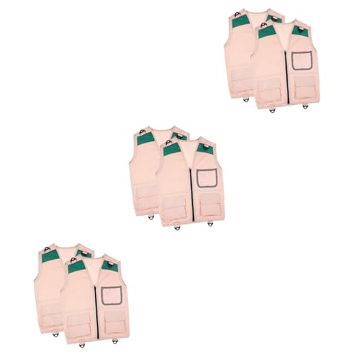 Toddmomy 6 Stck Cosplay Abenteuermantel Teiliges Atmungsaktives Strapazierfähiges Outdoor Kostüm Verstellbare Explorerweste für Rollenspiele Passend für Verschiedene Altersgruppen Toddmomy 6 Stck Cosplay Abenteuermantel Teiliges Atmungsaktives Strapazierfähiges Outdoor Kostüm Verstellbare Explorerweste für Rollenspiele Passend für Verschiedene Altersgruppen von Toddmomy