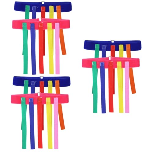 Toddmomy 6 Stck. Kindergarten Spiel Gürtel für Outdoor Pull Tails Spiele Aktivitäts und Lernspielzeug Blau für Vorschule und Sportliche Aktivitäten von Toddmomy