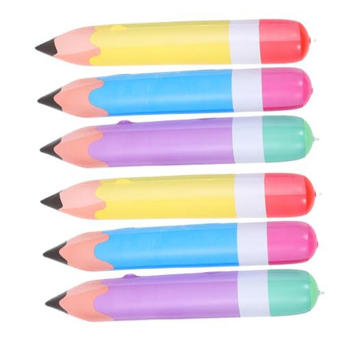 Toddmomy 6 Stück Aufblasbare Bleistift Ballons PVC Riesen Bleistift Dekorationen Langlebig und Leicht für Schulanfang Klassenzimmer Begrüßung und Abschlussfeier Toddmomy 6 Stück Aufblasbare Bleistift Ballons PVC Riesen Bleistift Dekorationen Langlebig und Leicht für Schulanfang Klassenzimmer Begrüßung und Abschlussfeier von Toddmomy