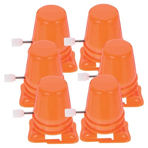 Toddmomy 6 Stück Aufziehmechanismus für Spielzeugmechanismus DIY Roboter Zubehör Sichtbarer Bewegungsmechanismus für Selbstgemachte Laufroboter Orange Toddmomy 6 Stück Aufziehmechanismus für Spielzeugmechanismus DIY Roboter Zubehör Sichtbarer Bewegungsmechanismus für Selbstgemachte Laufroboter Orange von Toddmomy
