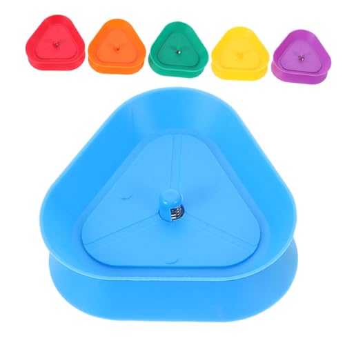 Toddmomy 6 Stück Dreieckiger Kartenhalter Kunststoff Kleine Kartenhalter Für Spielkarten Pokerpartys Handlicher Kartenclip Leicht Tragbar Robust von Toddmomy