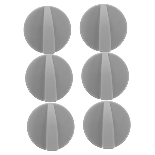 Toddmomy 6 Stück Gasreglerknöpfe Für Spielzeugküchen, Ersatz-Brenner-wahlschalter, Miniaturgerät, Temperaturregler Für Puppenhaus-kochfeldherd Toddmomy 6 Stück Gasreglerknöpfe Für Spielzeugküchen, Ersatz-Brenner-wahlschalter, Miniaturgerät, Temperaturregler Für Puppenhaus-kochfeldherd von Toddmomy