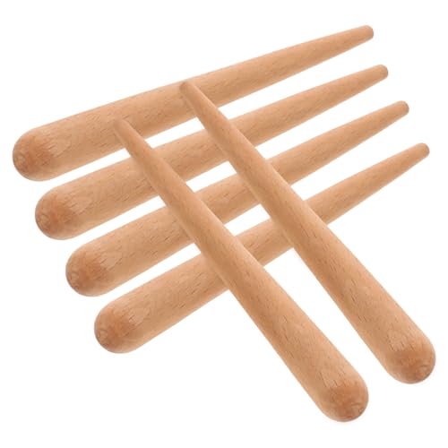 Toddmomy 6 Stück Holz Percussion Sticks für Sicheres Musikspielzeug mit Glatten Kanten für Rhythmusübungen und Kreative Spiele Drinnen und Draußen Toddmomy 6 Stück Holz Percussion Sticks für Sicheres Musikspielzeug mit Glatten Kanten für Rhythmusübungen und Kreative Spiele Drinnen und Draußen von Toddmomy