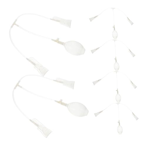 Toddmomy 6 Stück Kaninchen-hut- -zubehör Beweglicher Springender Hut Tierhutzubehör Ohr Bewegender Hut Umzugszubehör Ohrenspringendes Hutzubehör Hasenohren-hutteile Transparent Plastik von Toddmomy
