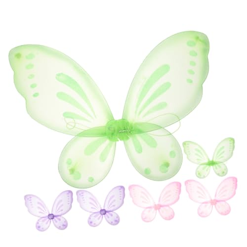 Toddmomy 6 Stück Kinderflügel Für Fee Schmetterling Mädchen Kostüm Kleid Frauen Cosplay Flügel Requisite Schmetterlinge Partyzubehör Flügel Cosplay Schmetterlinge Flügel Toddmomy 6 Stück Kinderflügel Für Fee Schmetterling Mädchen Kostüm Kleid Frauen Cosplay Flügel Requisite Schmetterlinge Partyzubehör Flügel Cosplay Schmetterlinge Flügel von Toddmomy