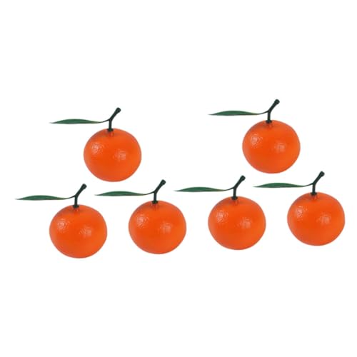 Toddmomy 6 Stück Künstliche Orangen Deko Realistische Fake Früchte für Restaurant Displays Fotorequisiten und Heimdekoration Mittelgroße Simulation Orangen mit Blättern Toddmomy 6 Stück Künstliche Orangen Deko Realistische Fake Früchte für Restaurant Displays Fotorequisiten und Heimdekoration Mittelgroße Simulation Orangen mit Blättern von Toddmomy