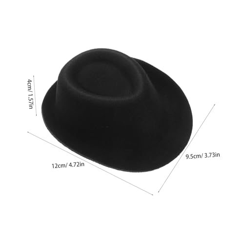Toddmomy 6 Stück Mini Filzhüte Kleine Zarte Hüte für Puppendeko Cowboy Party Western Geburtstag DIY Zubehör Leichte Stoffhüte Langlebig und Vielseitig Toddmomy 6 Stück Mini Filzhüte Kleine Zarte Hüte für Puppendeko Cowboy Party Western Geburtstag DIY Zubehör Leichte Stoffhüte Langlebig und Vielseitig von Toddmomy
