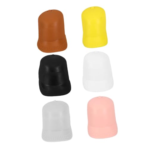 Toddmomy 6 Stück Mini Puppen Kappen Kunststoff Miniatur Schirmkappen für Puppen Leichte Realistische Kleine Hüte für Puppenhaus DIY Bastelbedarf Tragbar und Vielseitig Einsetzbar Toddmomy 6 Stück Mini Puppen Kappen Kunststoff Miniatur Schirmkappen für Puppen Leichte Realistische Kleine Hüte für Puppenhaus DIY Bastelbedarf Tragbar und Vielseitig Einsetzbar von Toddmomy
