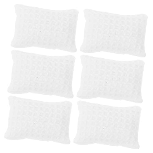 Toddmomy 6 Stück Mini -Sofa -Kissen Miniaturkissen Sofa winzige Kissen Mini-Wurfkissen puppenhaus zubehör puppenmöbel Set Miniatur-Dekorationen Miniatur-Puppenhauszubehör Stoff Weiß Toddmomy 6 Stück Mini -Sofa -Kissen Miniaturkissen Sofa winzige Kissen Mini-Wurfkissen puppenhaus zubehör puppenmöbel Set Miniatur-Dekorationen Miniatur-Puppenhauszubehör Stoff Weiß von Toddmomy
