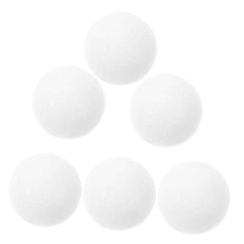 Toddmomy 6 Stück Mini Tischfußball Ersatzbälle Weiß Glatte Oberfläche für Bessere Kontrolle Kompakt und Tragbar Passend für Standard Tischfußball für Indoor Fußballspiele und Partys Toddmomy 6 Stück Mini Tischfußball Ersatzbälle Weiß Glatte Oberfläche für Bessere Kontrolle Kompakt und Tragbar Passend für Standard Tischfußball für Indoor Fußballspiele und Partys von Toddmomy