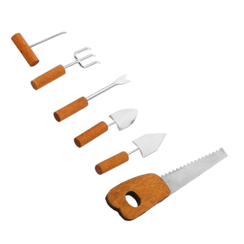 Toddmomy 6 Stück Miniatur Gartengeräte Set Teiliges Puppenhaus Zubehör für Realistische Garten Szenen Handwerkliche Miniatur Werkzeuge für Innen und Außenbereich für Balkon und Topfpflanzen Toddmomy 6 Stück Miniatur Gartengeräte Set Teiliges Puppenhaus Zubehör für Realistische Garten Szenen Handwerkliche Miniatur Werkzeuge für Innen und Außenbereich für Balkon und Topfpflanzen von Toddmomy